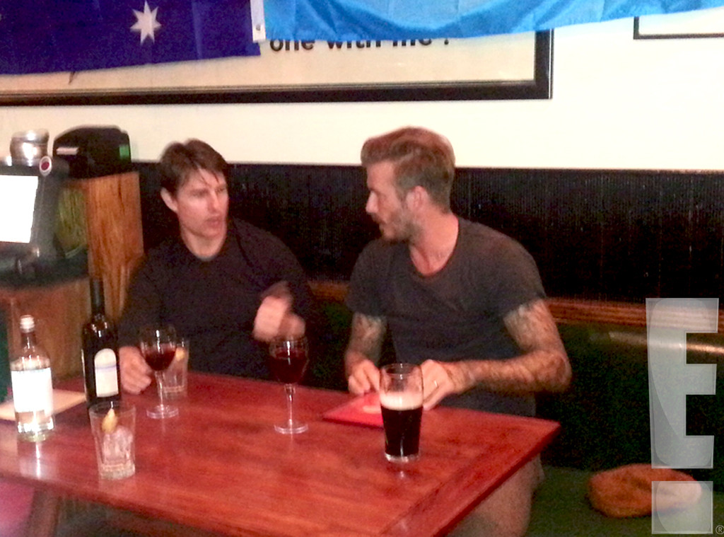 David Beckham, Tom Cruise David Beckham, Tom Cruise